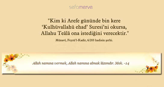 Arefe Günü Oruç Tutmak Fazileti ve Sevabı
